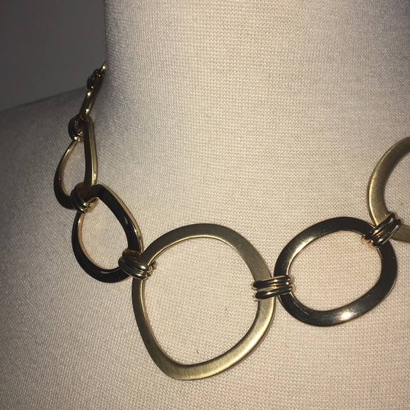 Etienne Aigner Equestrian VGUC Statement Necklace Vintage - Picture 5 of 5